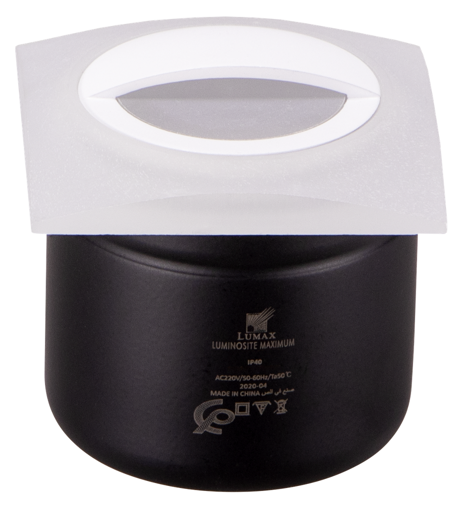 B-CM10-421370-BALISAGE LED CARRE IP40 220V OLIVIA