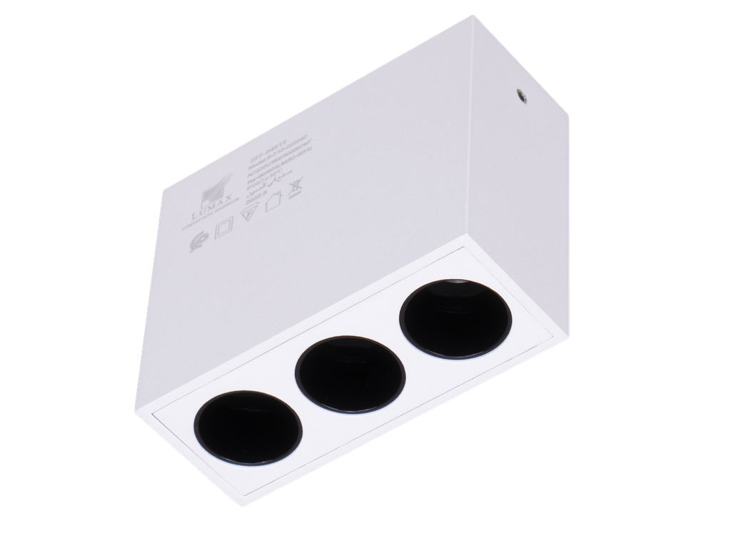 227-24512-SPOT LINEAIRE LED APPARENT FIXE RECTANGULAIRE 220V 40°