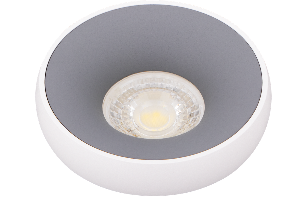 SPOT MR16 A ENCASTRER ROND FIXE ALUMINIUM TROY