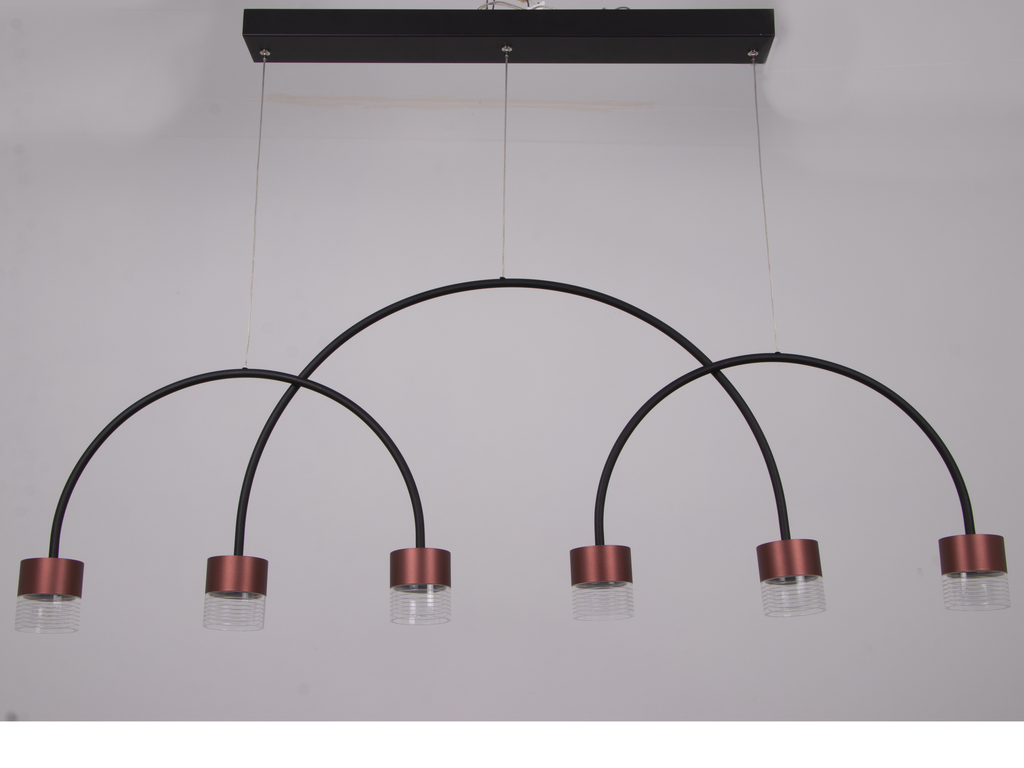 804-BRUNE-042-LUSTRE LED 6L L1200H1500