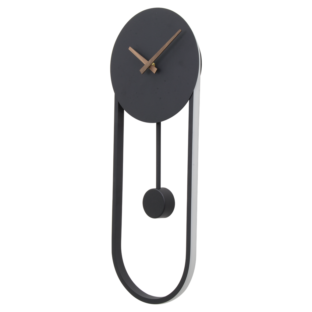 801-CLOCK-0021-APPLIQUE HORLOGE LED MURALE L580*220*H60MM 220V CLOCK