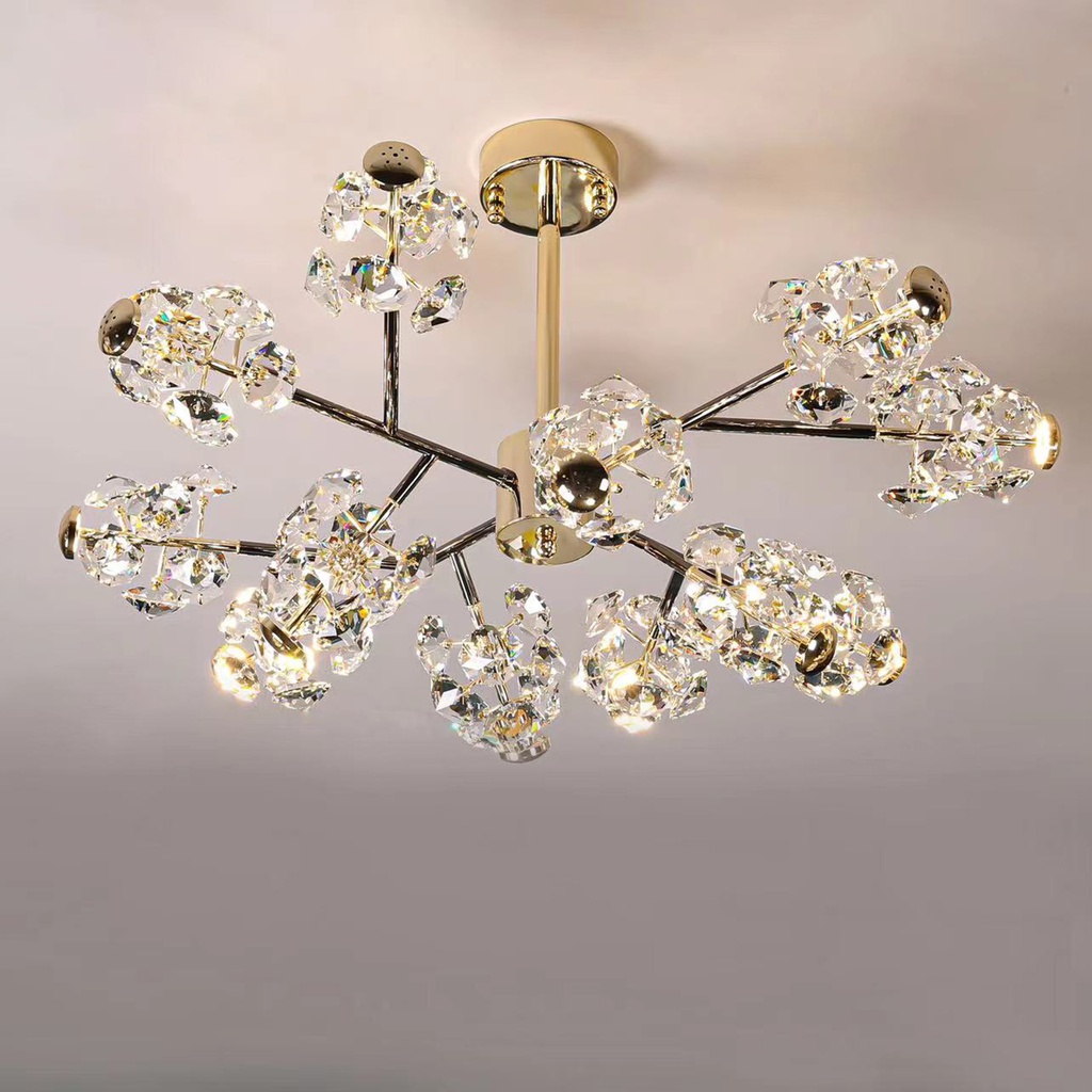 804-MAUVE-030-LUSTRE LED D800*H500MM MAUVE