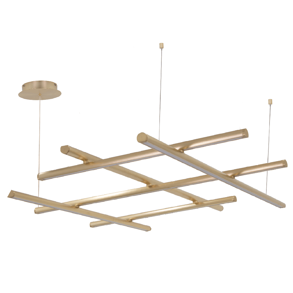 803-TRAVIS-075-SUSPENSION LED 220V L124*92*120CM TRAVIS