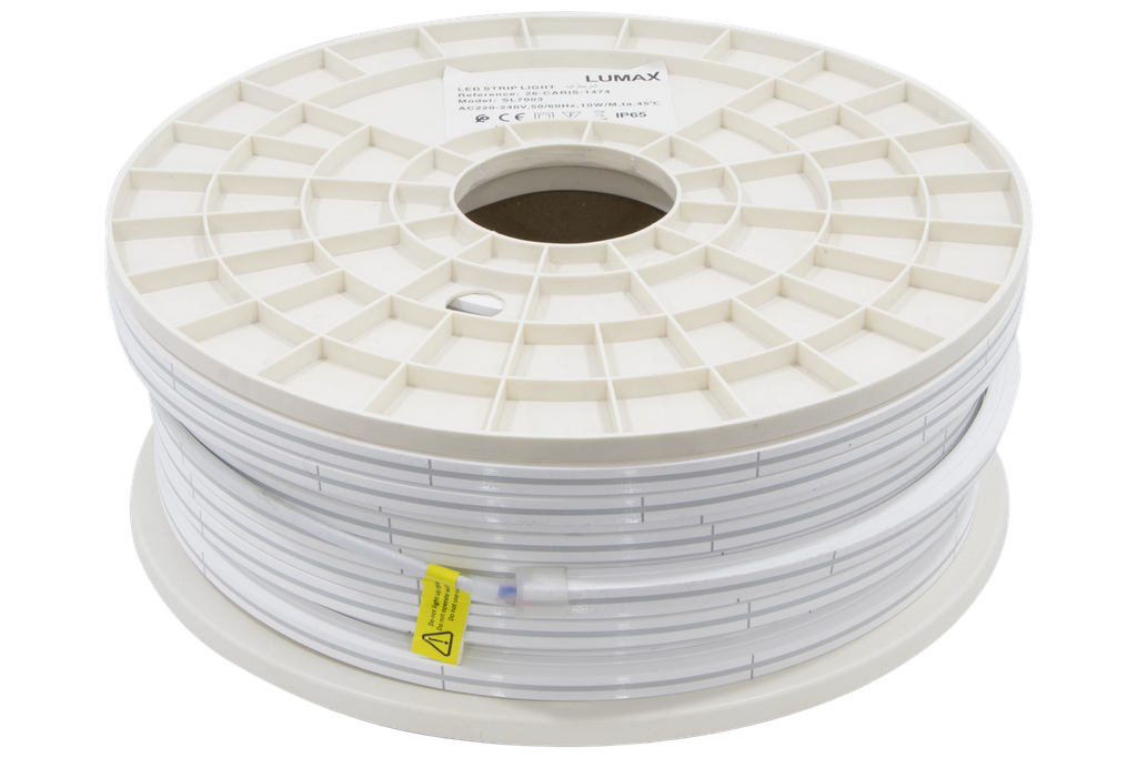 26-CARIS-1474-RUBAN LED NEON SILICONE IP65 220V CUP/10CM 50ML CARIS