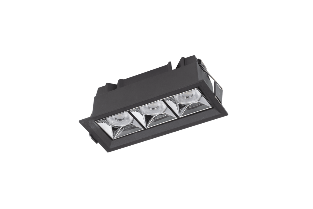 22-LAGO-1212-SPOT LINEAIRE A ENCASTRER RECTANGULAIRE 220V 24/38/50° LAGO