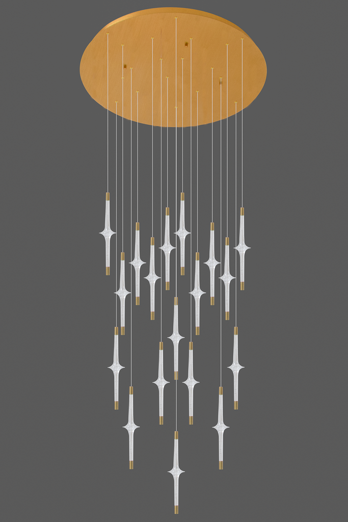 804-WAVE-7120-LUSTRE SUSPENDU LED 220V D80*600CM WAVE