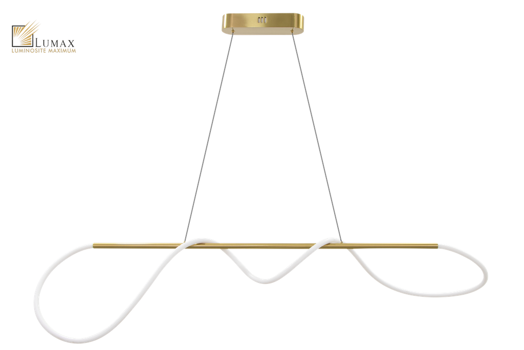 804-KALABRIA-147-LUSTRE LED D120*10*H250CM