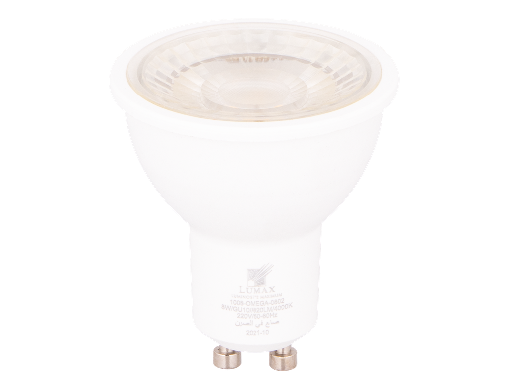 1006-OMEGA-0802-LAMPE GU10 LED SMD 38° 220V