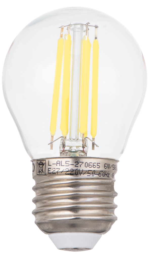 L-AL5-270665-LAMPE LED FILAMENT CLAIRE G45 E27 220V ALPHA