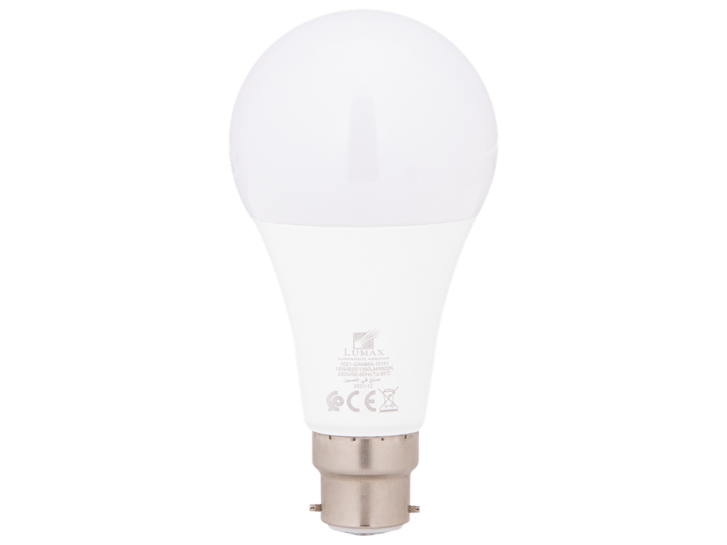 1021-GAMMA-15151-LAMPE LED SMD OPAQUE A65 B22 220V L-GAMMA