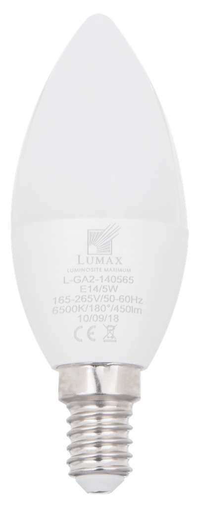 L-GA2-140565-LAMPE LED SMD OPAQUE C37 E14 220V L-GAMMA