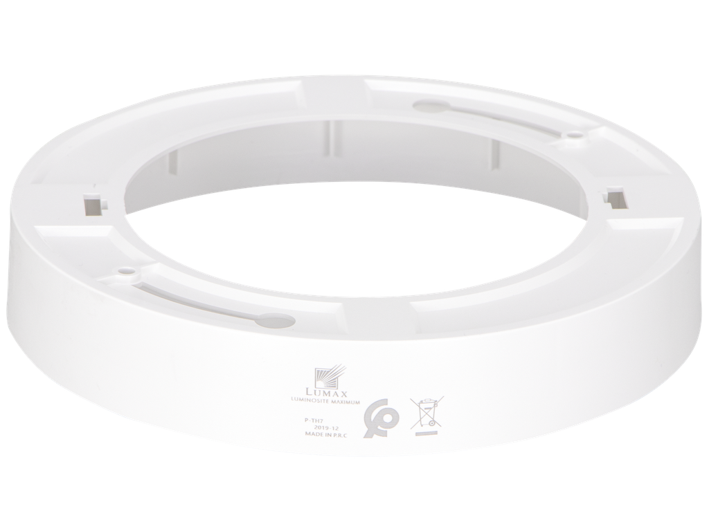 P-TH7-222400-CADRE PVC APPARENT ROND POUR PANEL 24W XANIA