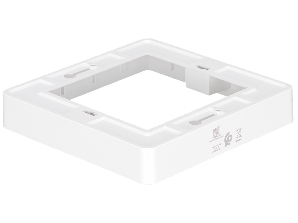 P-TH7-122400-CADRE PVC APPARENT CARRE POUR PANEL 24W XANIA