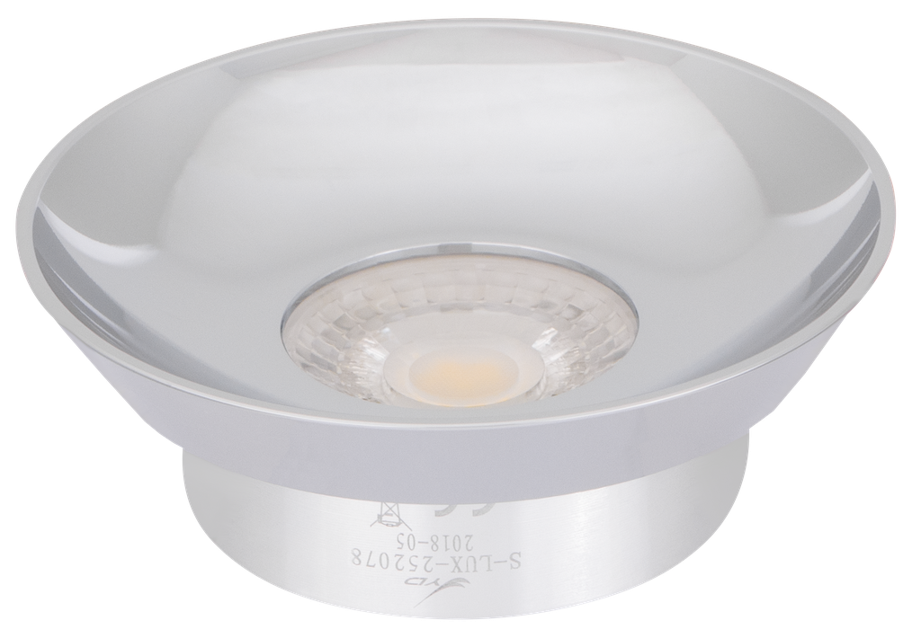 S-LUX-252078-SPOT MR16 A ENCASTRER ROND ALUMINIUM PLANKA