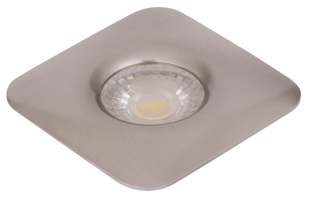 S-VI4-170632-SPOT MR16 A ENCASTRER CARRE FIXE ALUMINIUM COTINGA