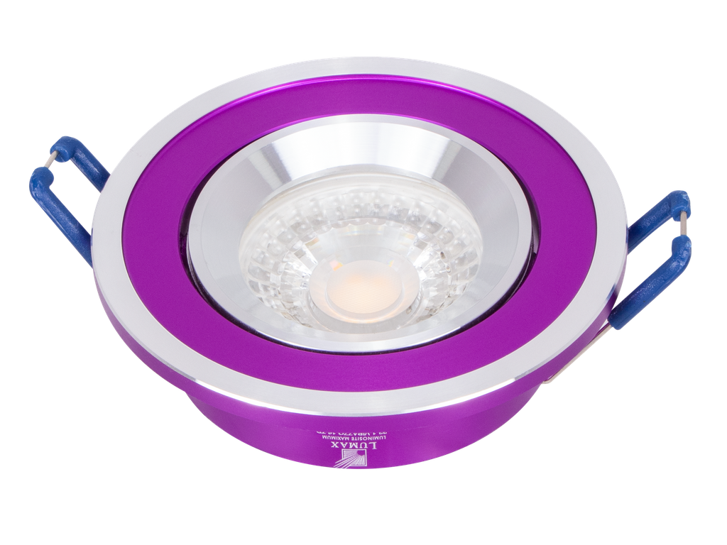 22-1-VIRAZZO-16-TD-SPOT MR16 A ENCASTRER ROND ORIENTABLE ALUMINIUM