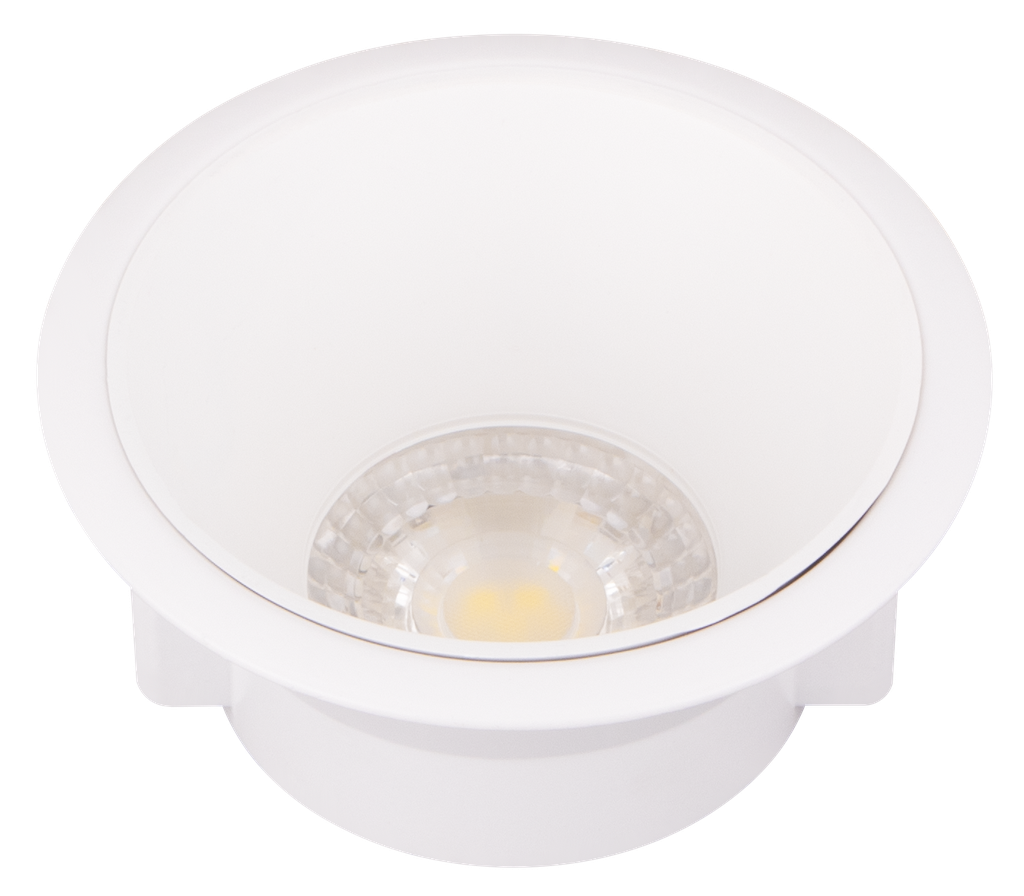 S-VI7-220214-SPOT MR16 A ENCASTRER ROND RETRAIT ALUMINIUM+PVC CLIMINIA
