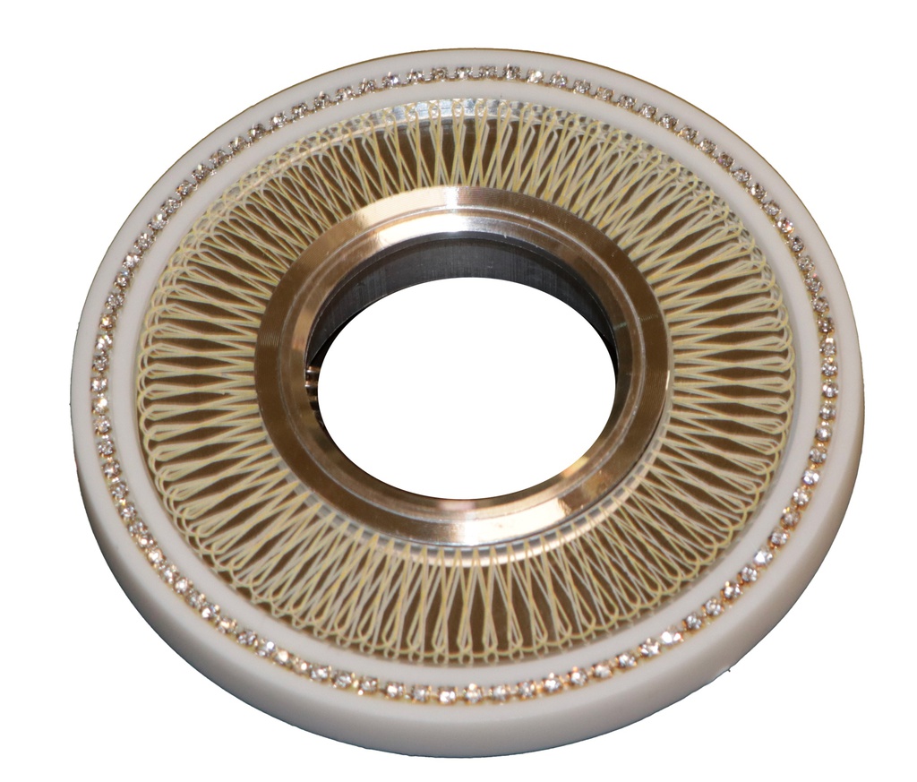 S-VI11-261914-SPOT MR16 A ENCASTRER ROND ACRYLIQUE+GLASS + LED 3W DUNDA