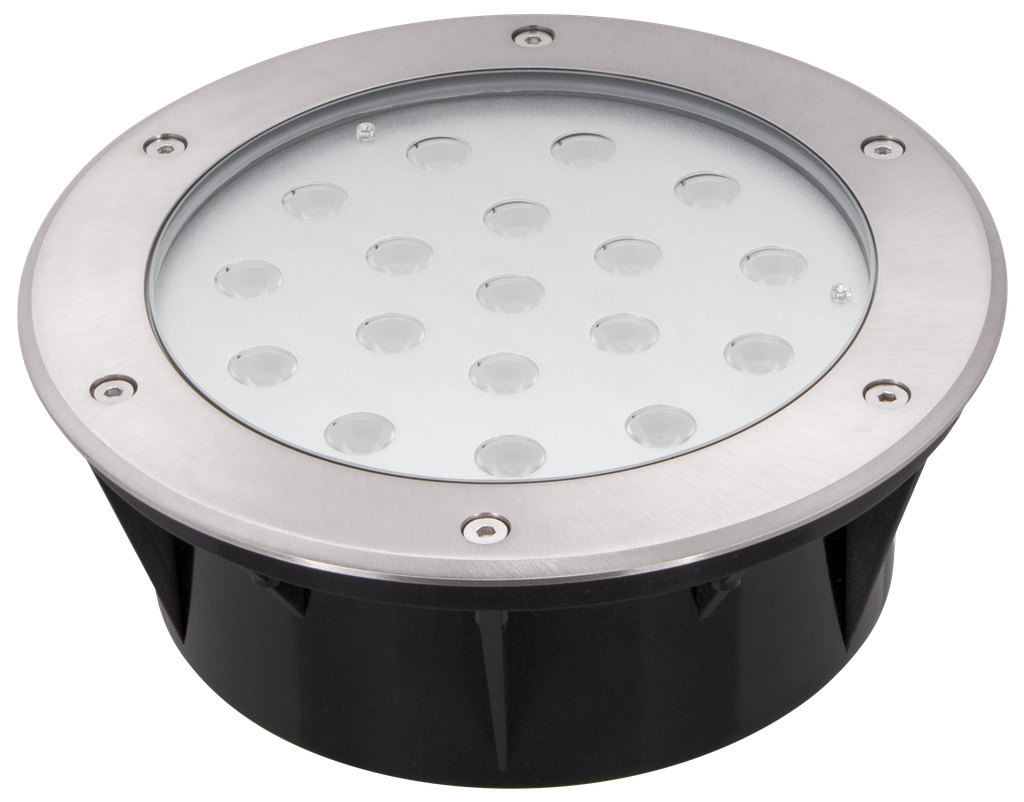 S-AS4-171865-SPOT AU SOL LED ROND FIXE IP67 HP 220V ZOLIA
