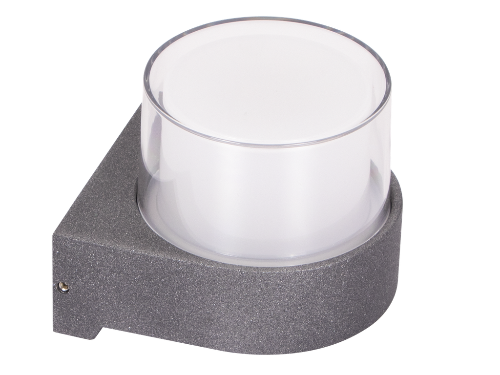 [J-AP4-310630] J-AP4-310630-APPLIQUE LED D'EXTERIEUR IP54 220V NOCITTA (6W, 3000K, GRIS FONCE)