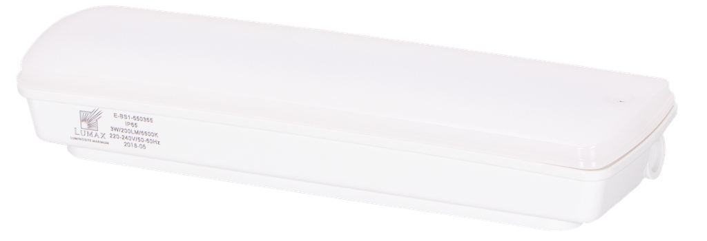 E-BS1-650365-BLOC SECOURS LED APPARENT IP65 220V MALINDA