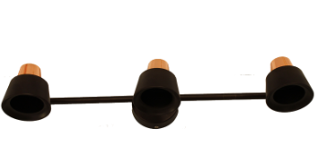 C-AP7-319903-APPLIQUE MIROIR 3*GU10 CAFFINA