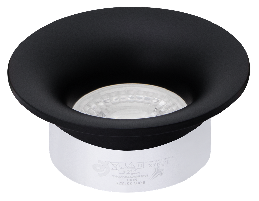 221-ASTORIA-3113 SPOT GU10 A ENCASTRER ROND RETRAIT ALUMINIUM