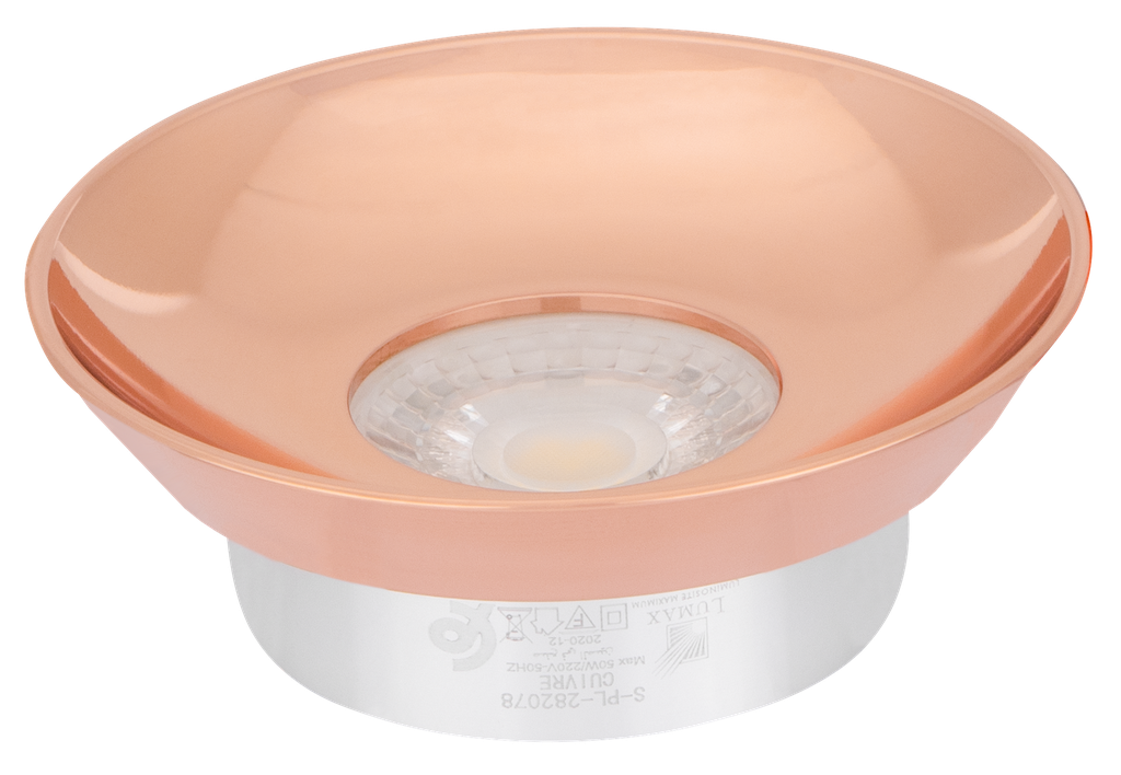 S-PL-282078 SPOT MR16 A ENCASTRER ROND FIXE ALUMINIUM PLANKA