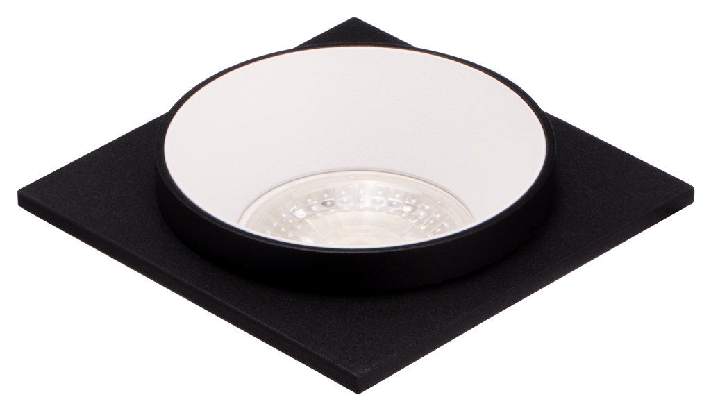 S-SH-218612 SPOT MR16 A ENCASTRER CARRE FIXE ALUMINIUM FICUS