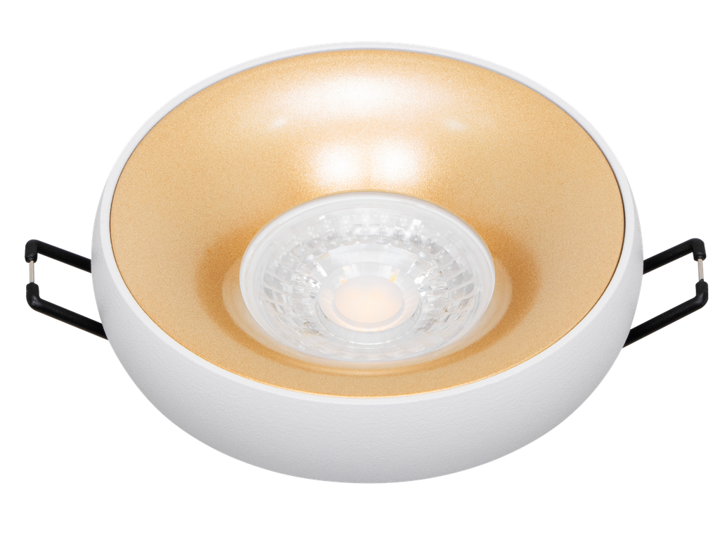 221-TROY-135-CADRE SPOT MR16 A ENCASTRER ROND ALUMINIUM TROY