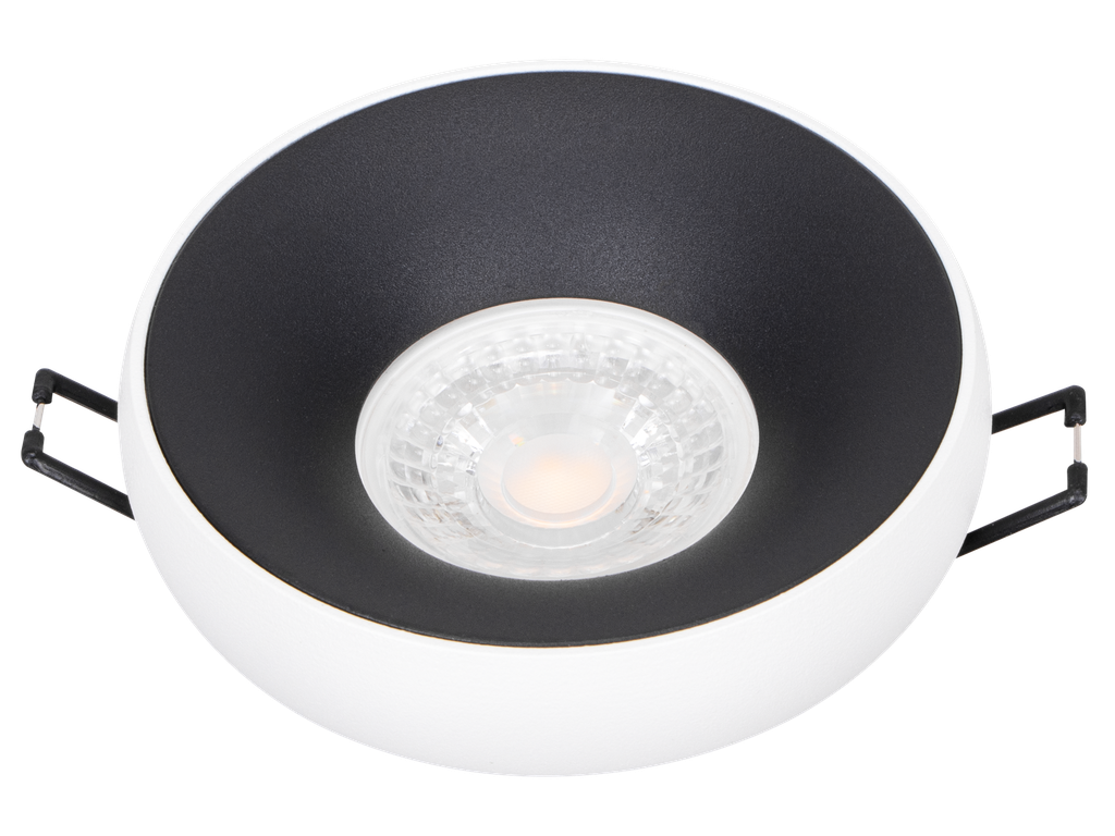 221-TROY-133-CADRE SPOT MR16 A ENCASTRER ROND ALUMINIUM TROY