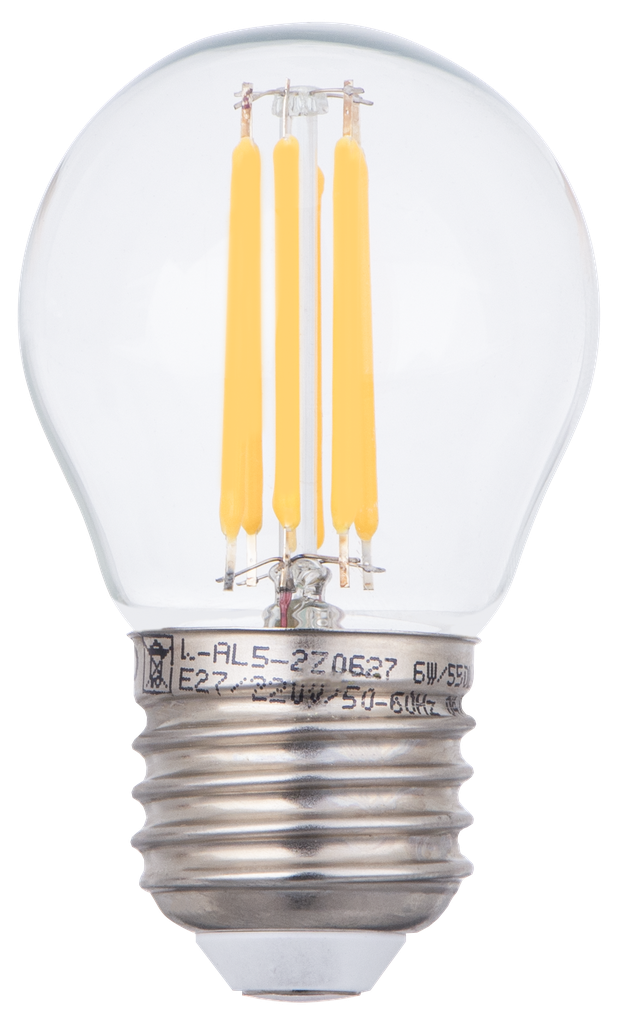 1011-AL-3363-LAMPE LED FILAMENT CLAIRE G45 E27 220V DIMMABLE  ALPHA