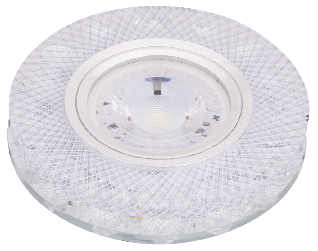 22-4-CISTE-22892 SPOT MR16 A ENCASTRER ROND 3D GLASS + LED 3W