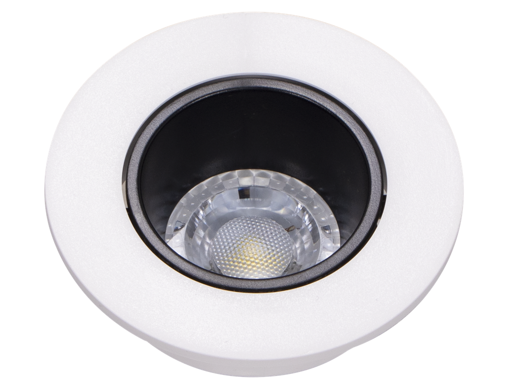 22-1-OSTANIA-RBN-SPOT GU10 A ENCASTRER ROND ORIENTABLE PVC