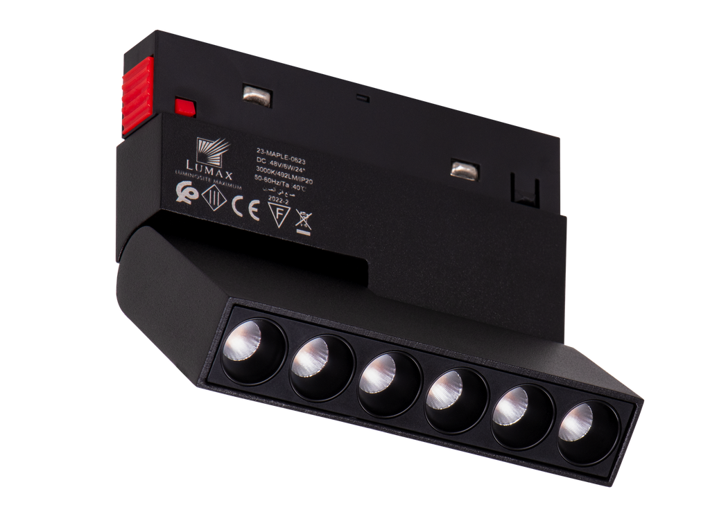 23-MAPLE-0623-SPOT LINEAIRE COB ORIENTABLE MAGNETIQUE DC 48V 11,5CM  24°