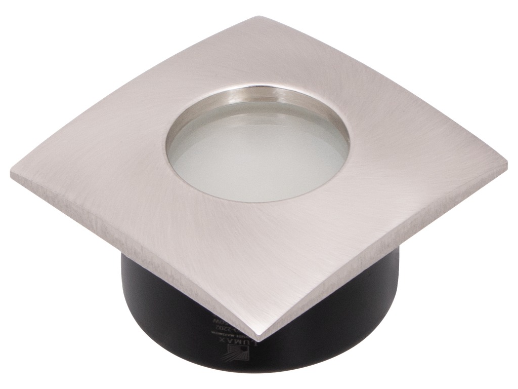 221-EZIO-2202- SPOT GU10 ALLUMINUM CARRE FIXE ETANCHE IP65