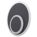 802-HERON-018-APPLIQUE DECORATIVE LED  D250H40MM HERON