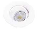 22-1-OSTANIA-RB-SPOT GU10 A ENCASTRER ROND ORIENTABLE PVC