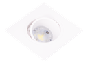 22-1-OSTANIA-SB-SPOT GU10 A ENCASTRER CARRE ORIENTABLE PVC