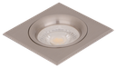 S-LUX-271868-SPOT MR16 A ENCASTRER CARRE FIXE ALUMINIUM GOLYANA