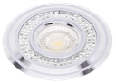 S-LUX-251092-SPOT MR16 A ENCASTRER ROND ALUMINIUM+CRISTAL + LED 3W RINKOW