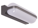 [J-BR2-451240] J-BR2-451240-APPLIQUE LED D'EXTERIEUR IP54 220V MALTO (12W, 4000K, GRIS FONCE)
