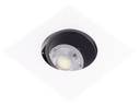 22-1-OSTANIA-SBN-SPOT GU10 A ENCASTRER CARRE ORIENTABLE PVC
