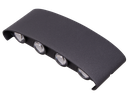[32-2-BLEUET-138] 32-2-BLEUET-138-APPLIQUE LED D'EXTERIEUR IP54 220V (4X2W, 3000K, GRIS FONCE)